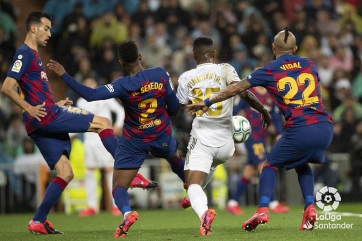برشلونة وريال مدريد برشلونة وريال مدريد